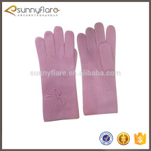 Warm cashmere knitted thicker gloves